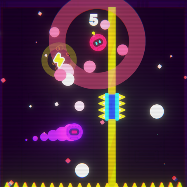 rumyoonomicon's tweet photo. Mechanics inspired by One More Bounce, Bot Hop has you drawing lines to guide a bouncy bot as it ricochets around the screen, dodging hazards and collecting BOLTS! ⚡⚡

Game link: https://t.co/oG9hGyCZsY

#madewithunity #gamedev #indiedev #indiegame #gamedevelopment https://t.co/vczckD4bBa