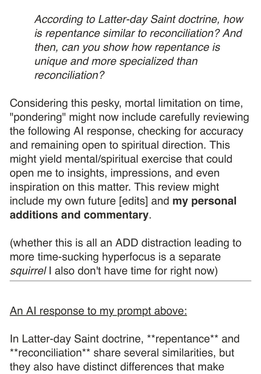 MyGospLib_Notes's tweet photo. I'm again faced with the question, is this #ADHD or inspiration or some mysterious combination? This note I made in the CFM study guide is self-explanatory.

#JesusChrist #gospellibrary #personalinspiration #comefollowme #ChurchofJesusChrist https://t.co/SH9ITBaAF0