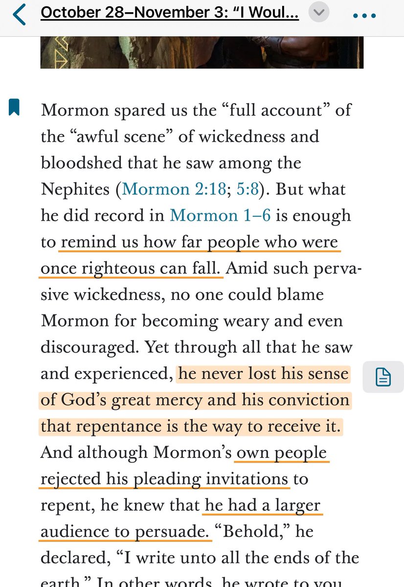 MyGospLib_Notes's tweet photo. I'm again faced with the question, is this #ADHD or inspiration or some mysterious combination? This note I made in the CFM study guide is self-explanatory.

#JesusChrist #gospellibrary #personalinspiration #comefollowme #ChurchofJesusChrist https://t.co/SH9ITBaAF0