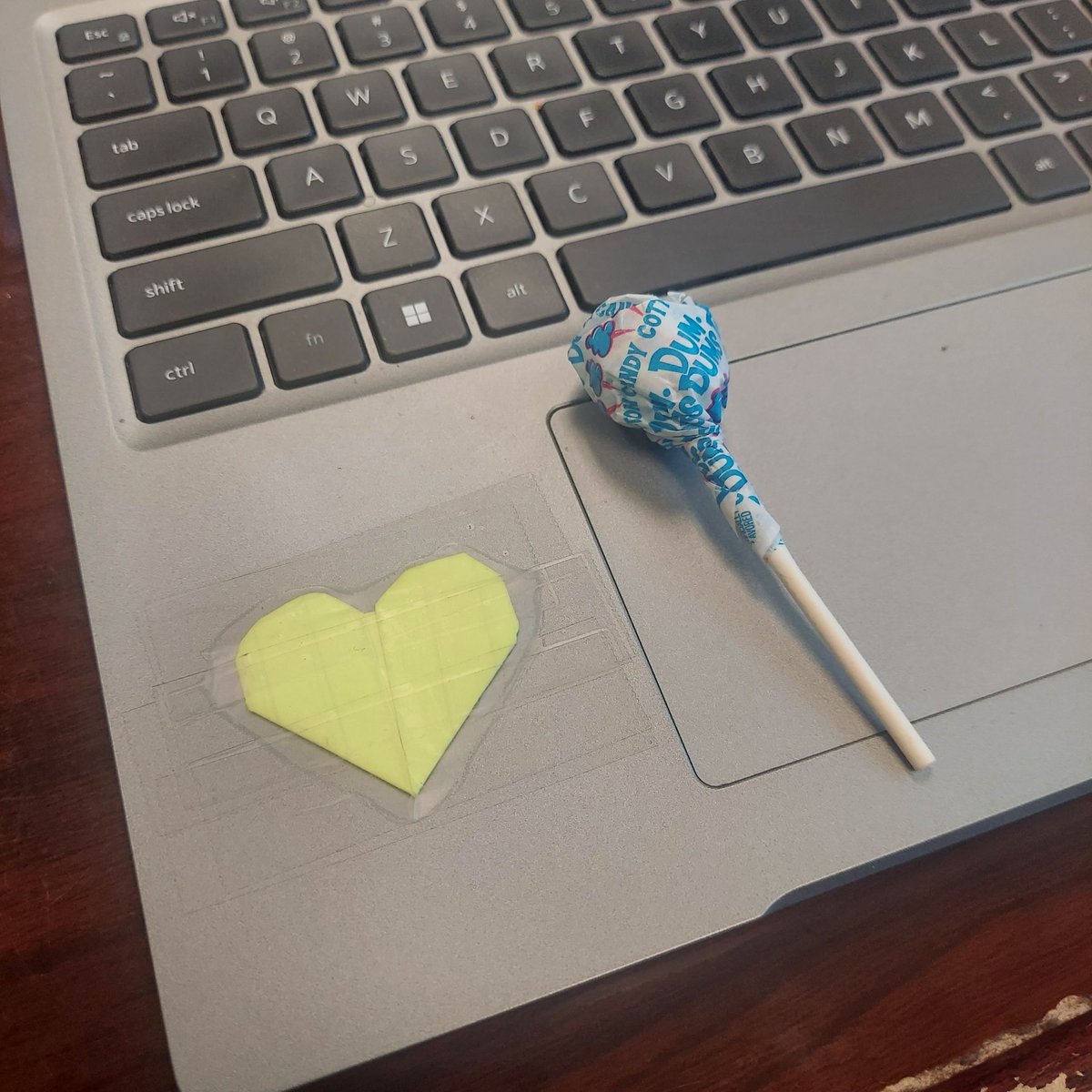 To most people this would be water under the bridge. For me, it's why I love working with young people. Two different students, at two different times found me this morning to give me these. My bucket has been filled today! Middle schoolers are my people!