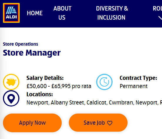 Stressful job at NCSC, £42k
Comparably easy job requiring no qualifications at Aldi, £50-65k

It's truly farcical.