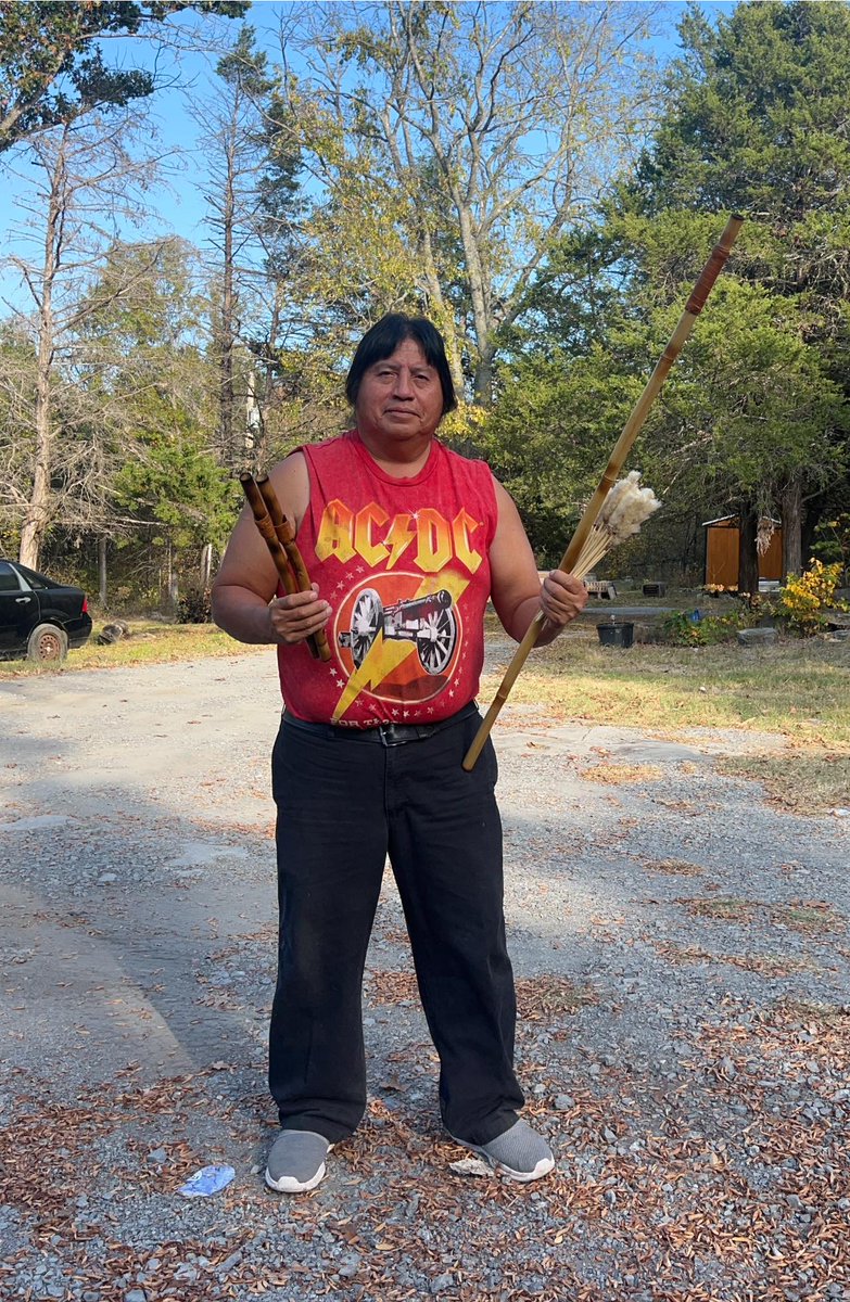 WildcatTommy's tweet photo. Osiyo. Traditional Cherokee River Cane Blowguns, darts &amp; Flutes. I’m Celebrating 2 years today 10/27/2024 - I threw away &amp; gave up the Cigarettes for the “rest of my life” with only my Will Power to Stop, I wanted a healthy Life, so I QUIT, by just going Cold Turkey, Osda. https://t.co/LNERbHLu1r