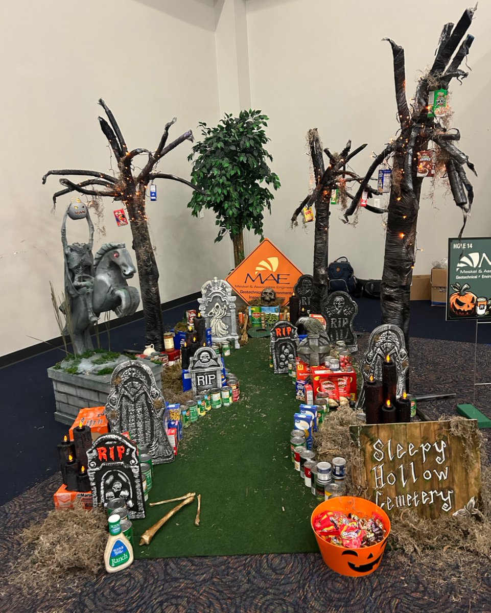 maeengineers's tweet photo. Huge thanks to everyone from #TeamMAE who joined and supported us at Build Putt Give! We had an amazing time – can’t wait for next year! 🎉👻 #Spooky https://t.co/EPFes09pdk