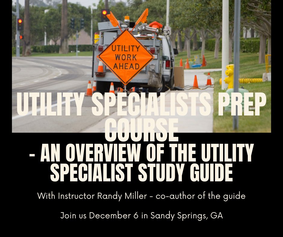 Join GAA for a Utility Specialist Overview - designed as an overview of the Utility Specialist Study Guide - on Dec. 6 in Sandy Springs (Metro Atlanta). Co-author of the guide Randy Miller will lead the course. georgiaarborist.org/events/utility… #GAA #utility #examprep #arboriculture