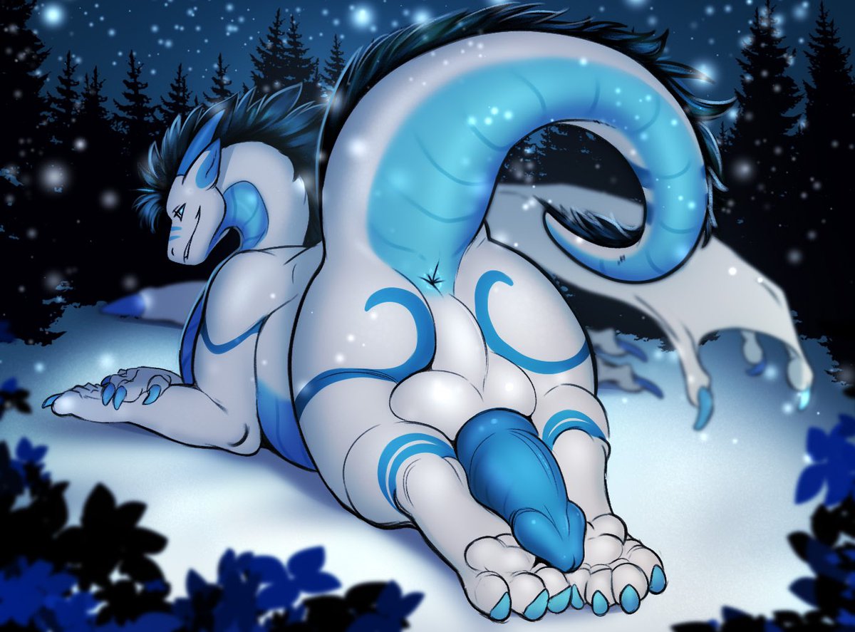 Sketch commission for AlaskanDragon
#Yiff #Furry #nsfw #dragon