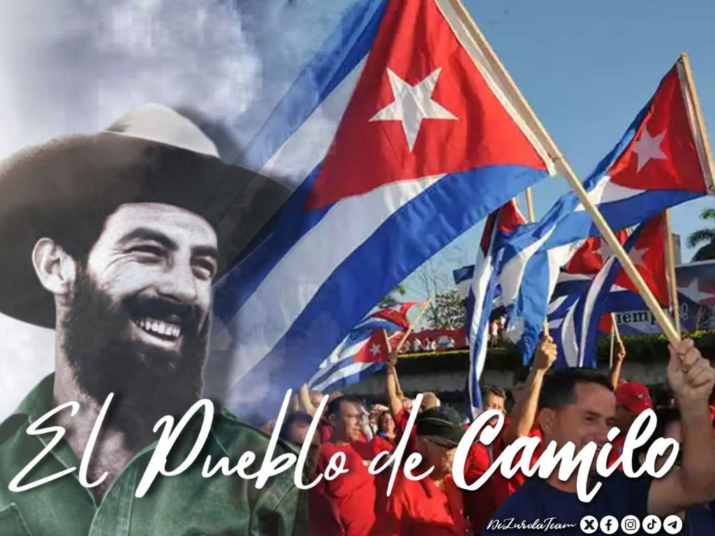 “(…) que no piensen los enemigos de la Revolución que nos vamos a detener, (…) que vamos a ponernos de rodillas y que vamos a inclinar nuestra frente”. #ElPuebloDeCamilo
<a href="/cubacooperaven/">Brigada Médica Cubana en Venezuela</a>