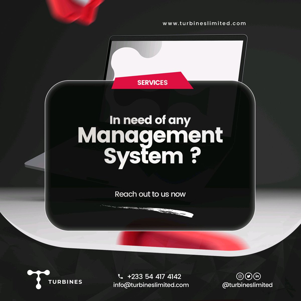 turbineslimited's tweet photo. Is your business in need of a quality management system? Look no further! Reach out to us for efficient and reliable solutions that fit your needs perfectly.
#Turbines #BusinesManagement #softwaresolutions #softwareservices #SoftwareDevelopment https://t.co/QdSMEG0icZ