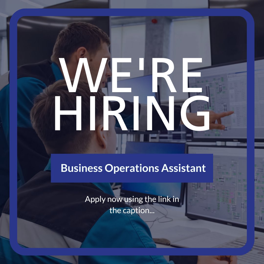 itrmltd's tweet photo. Due to internal promotion, we have an exciting opportunity...
We are hiring a Business Operations Assistant.
For more information or to submit your CV, visit:
https://t.co/LLcsF4pOHb
#newhire #hiring #ITjobs #techjobs #BusinessOperations #skills #jobspec #jobrole https://t.co/DKqK3z0ln4