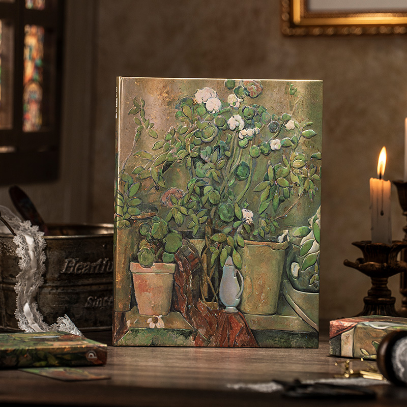 paperblanks's tweet photo. Explore the inspiration behind our Cezanne’s Terracotta Pots and Flowers collection in collaboration with the Barnes Foundation. Celebrate nature's joy with our artistic merchandise. Available in various products. #CezannesTerracotta #BarnesCollection #ArtInspiration https://t.co/T5jEdeCifE