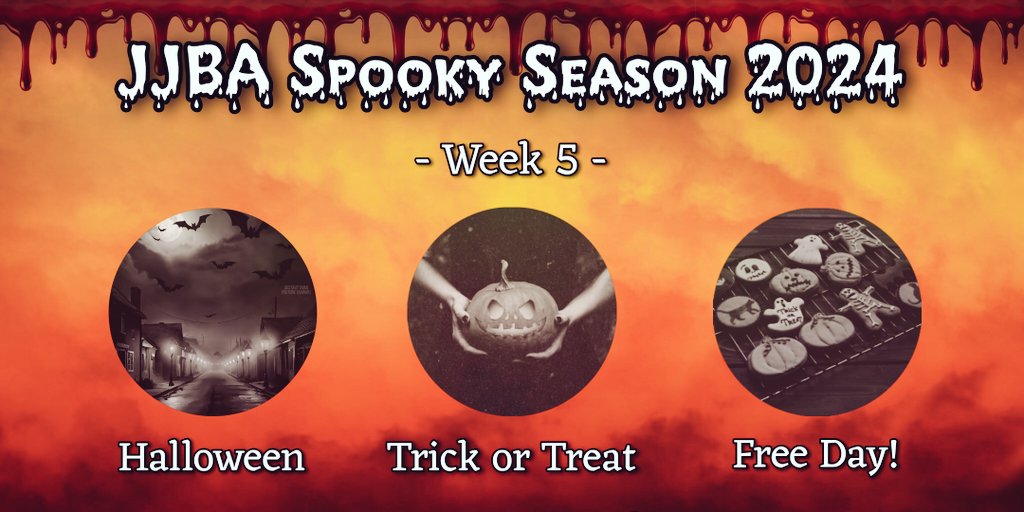 🎃JJBA Spooky Season 2024🎃 tweet media