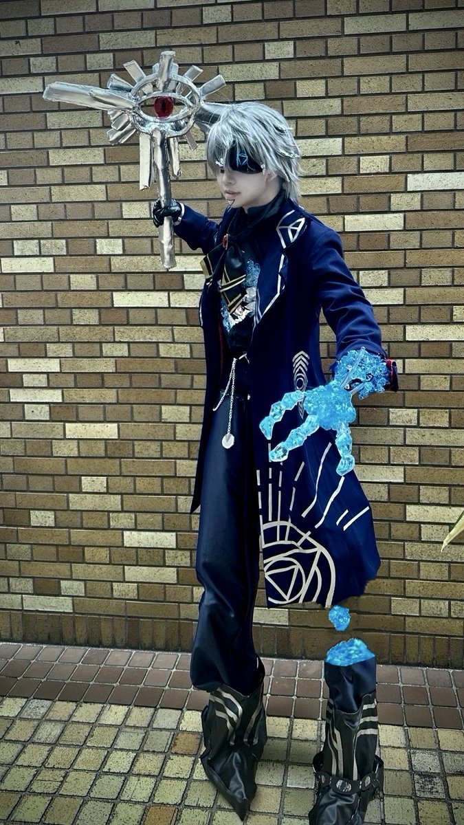 XINQPJSKL] 第五人格 フールズ·ゴールド 輝安鉱 コスプレ衣装(ウィッグ