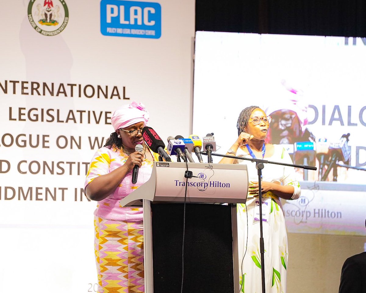 I re-iterated <a href="/UNDPNigeria/">UNDP Nigeria</a> &amp; <a href="/UN_Nigeria/">United Nations Nigeria</a>’s  steadfast commitment to work with the <a href="/NigeriaGov/">Government of Nigeria</a> &amp; people of Nigeria🇳🇬 in alignment with Action 8 of the Pact for the Future. The Pact advocates for the urgent removal of all legal, social and economic barriers to achieve