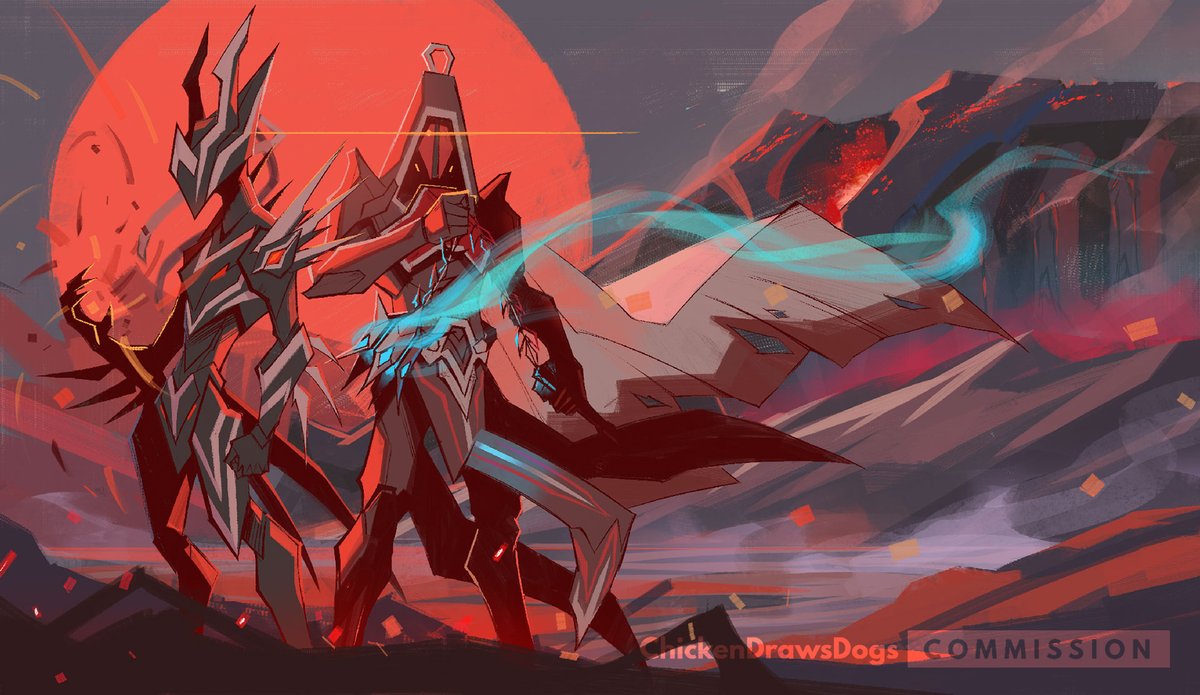 ChickenDraws's tweet image. Commissioned work ft. Zephyr and Harrow. @PlayWarframe #warframefanart #commisionsopen #NoAI