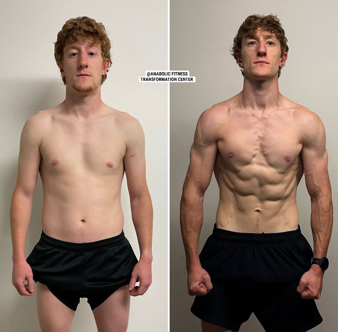 Incredible transformation from my clients 

I always post successful transformation photo in the exact time frame, 🪟 and it's true you can make big changes in three months if only you believe me yourself.

t.me/anabolic_fitne…