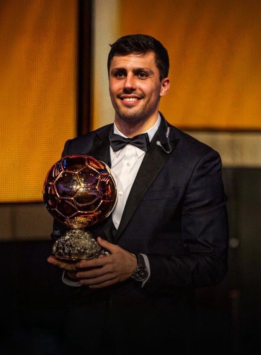 Well deserve🥺 Congrats #Rodri #Rodri4BallonDor #BallonDor