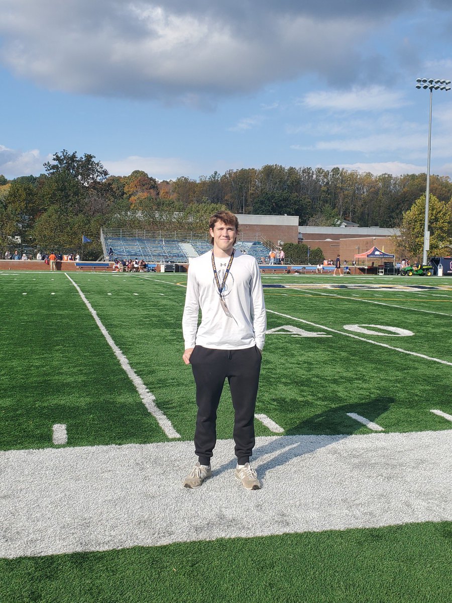 Had a great time with <a href="/EmoryHenry_FB/">E&H Football</a> this past weekend! Amazing atmosphere and energy surrounding the game and even better win over #17 Carson-Newman with a big 46 yarder from <a href="/_trace_9/">trace butcher</a>. Appreciate the invite from <a href="/CoachWalters_/">Mitchell Walters</a> and @_CoachShort_ and can’t wait to be back on