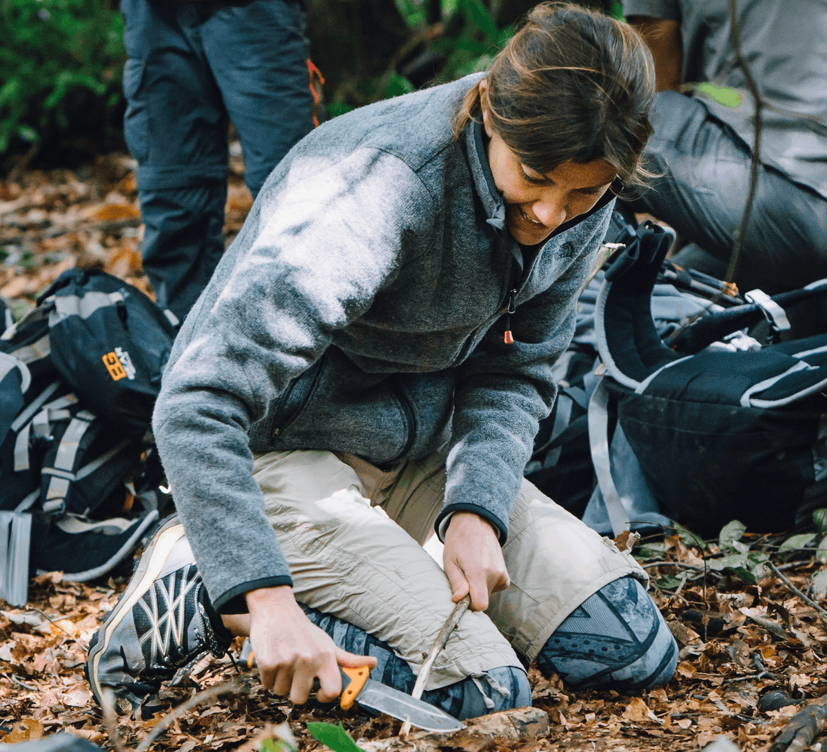 BGSurvival's tweet photo. 🍂 From forest floor to flaming glory, our adventurers perfect the craft of preparing kindling. Join our tribe and turn the wilderness into a welcoming hearth! #FireStarting #PrimitiveSkills #OutdoorAdventure https://t.co/teOF4leKjB