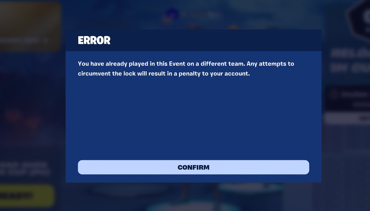 TiagoFNBR's tweet photo. @FNCompetitive fix your tournament instead https://t.co/T95OpECOwh