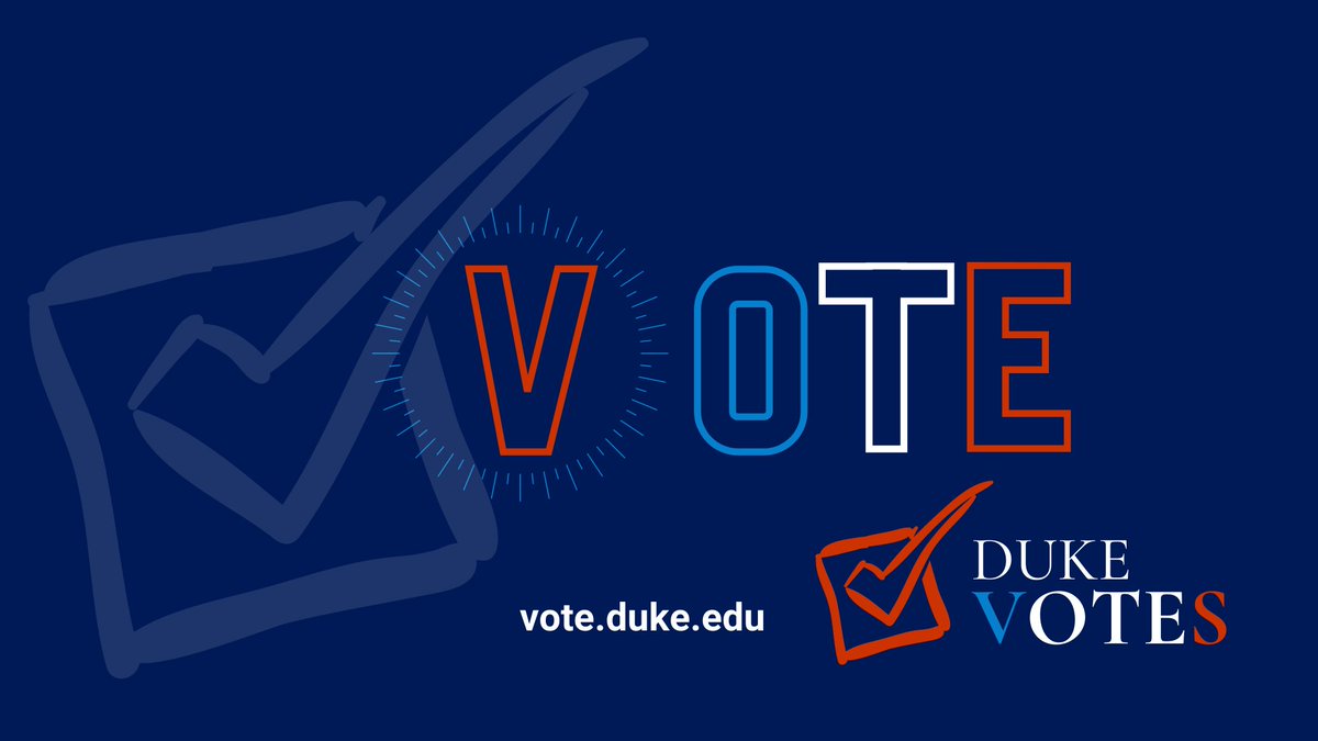 WorkingatDuke's tweet image. Voting early on campus in the November elections? Share your photo with us! 

Tag a pic of yourself and your “I Voted” sticker with @workingatduke, #workingatduke and #dukevotes!

ow.ly/TwKu50TRLXC