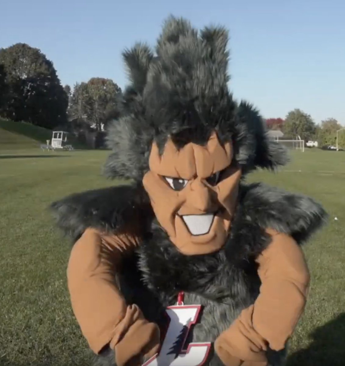 KeystoneMascots's tweet photo. @LebanonHSCedars passes the torch to Shredder the Cedar.  #UNBREAKABLE https://t.co/Jbo64KnB8p