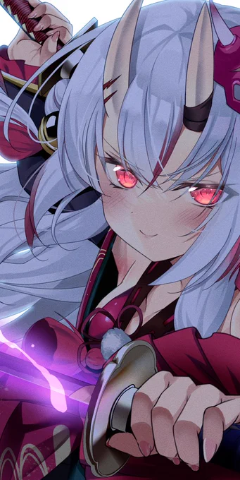 【お知らせ】この度、WRX STIに百鬼あやめお嬢を描き下ろさせていただきました!初の痛車デビューとの事でお手伝いさせていただけた事、大変光栄に思います!実車拝見できる日を楽しみにしております余!#百鬼絵巻 