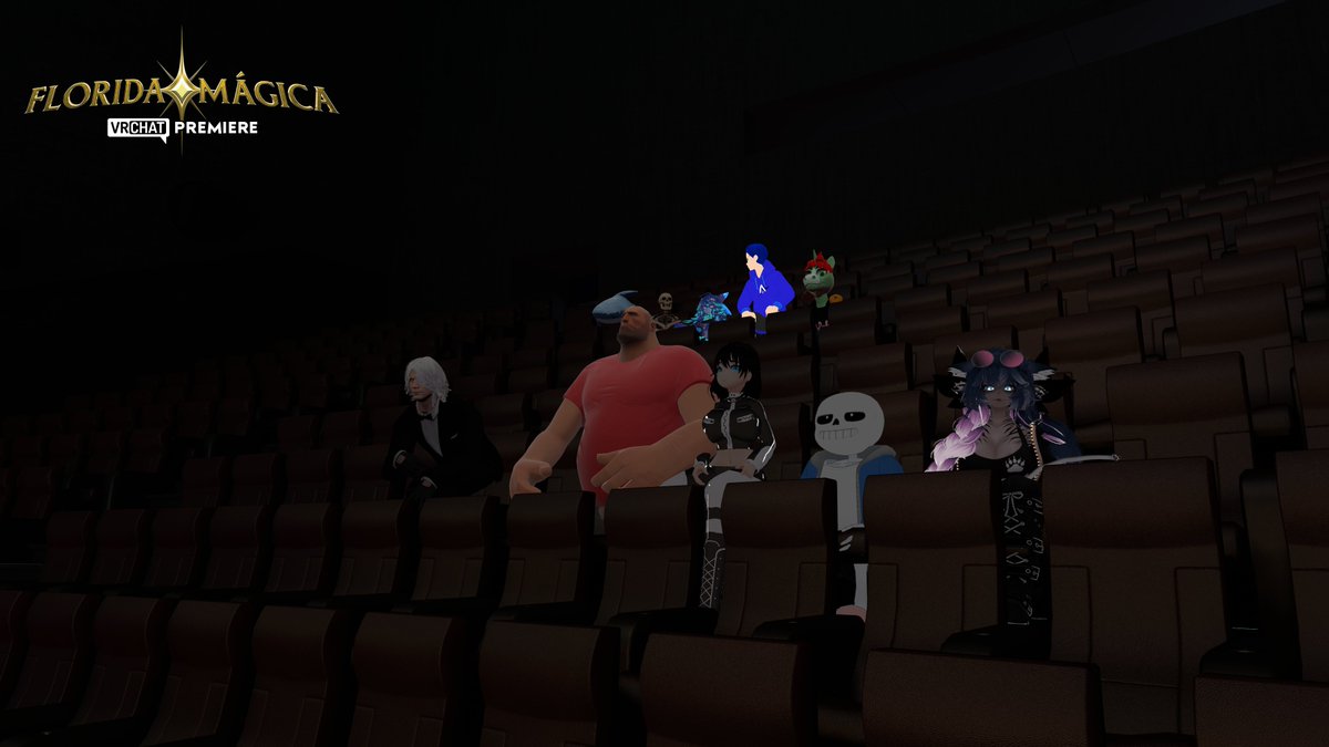ImaginaryXYT's tweet photo. Last night's #VRChat premiere for #FloridaMágica was flawless! Cheers to everyone who joined in! ✨💙

Photos taken by the wonderful @ItsLummyLum! 📸

Link to Movie ➤ https://t.co/n6sIT9a4vI

#VRChatPhotos #VRChatPhotography https://t.co/1V2gSMELpR