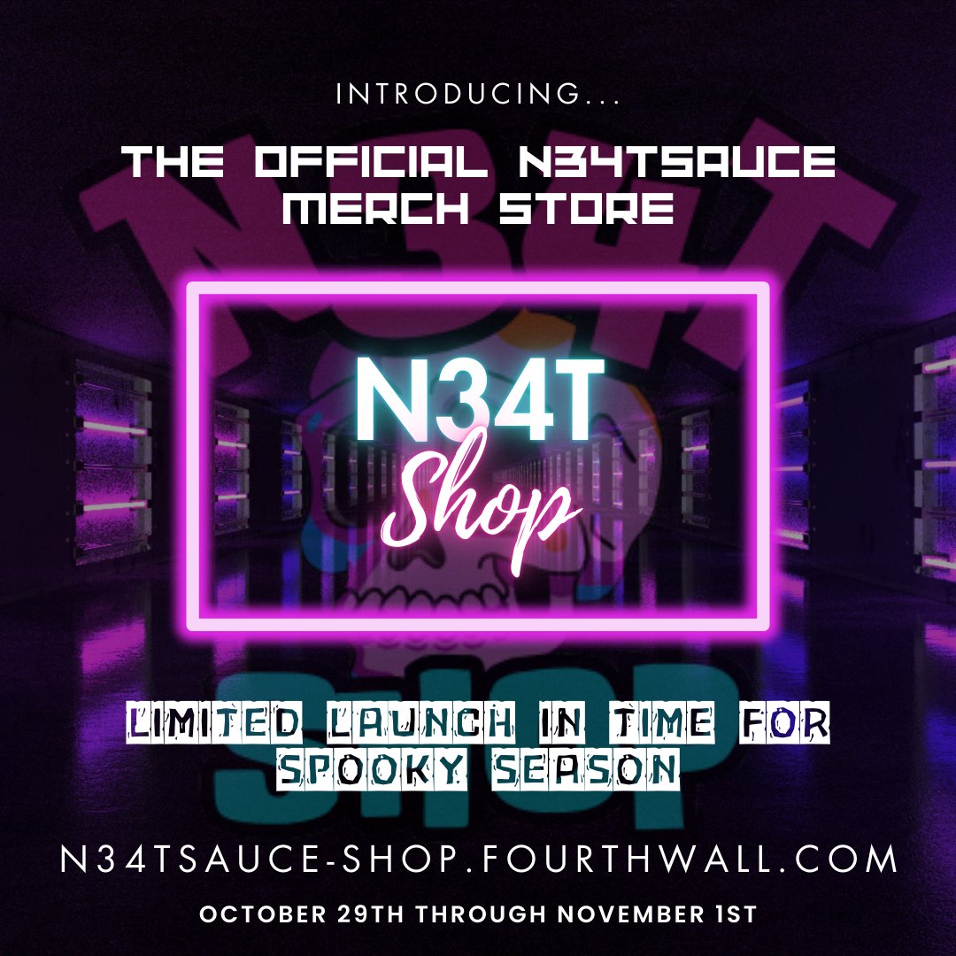 n34tsauce's tweet photo. ✨OPENING AT MIDNIGHT✨

⚠FOR A LIMITED TIME⚠

can't wait for you all to see what we have https://t.co/S0FO2F7VQQ