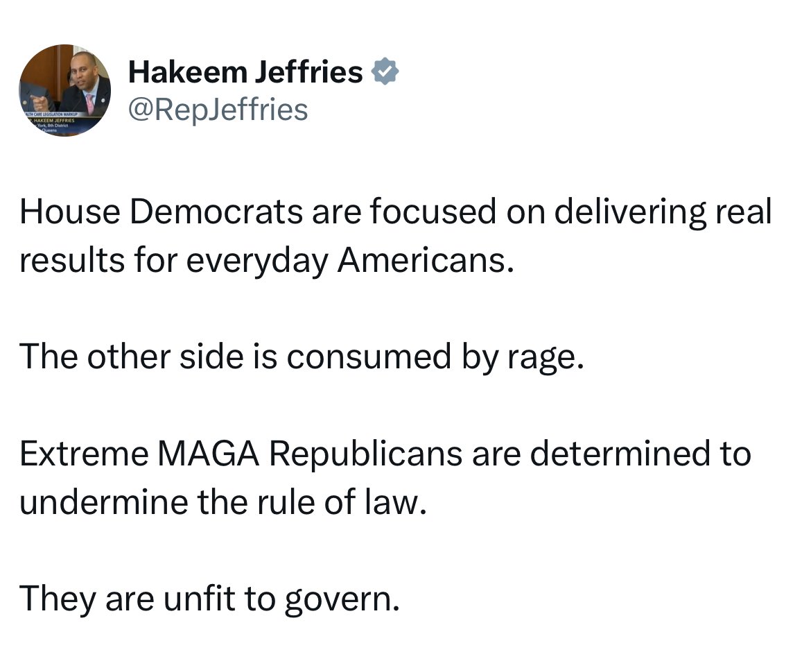 AdamCBird's tweet photo. Ohio, get to know Hakeem Jeffries. This is the guy who wants to change how we draw maps in Ohio. Ohio’s Constitution says that we should elect the people who draw maps but Hakeem wants unelected and unaccountable bureaucrats in charge.  VOTE NO on Issue 1 to keep Ohio voters in charge. 🇺🇸