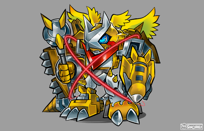 FakeBali's tweet photo. The Digimon I hate the most 🤬 https://t.co/UFf9stFwPE