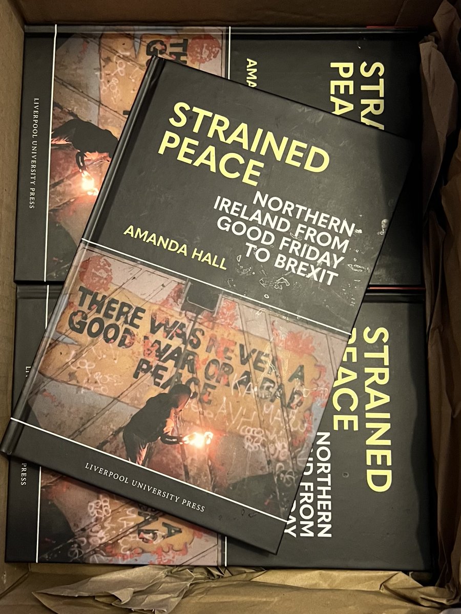 Dr Amanda Hall (@amandalhall) on Twitter photo OUT NOW with <a href="/LivUniPress/">Liverpool University Press</a> – Strained Peace: Northern Ireland from Good Friday to Brexit
liverpooluniversitypress.co.uk/doi/book/10.38… OUT NOW with <a href="/LivUniPress/">Liverpool University Press</a> – Strained Peace: Northern Ireland from Good Friday to Brexit
liverpooluniversitypress.co.uk/doi/book/10.38…
