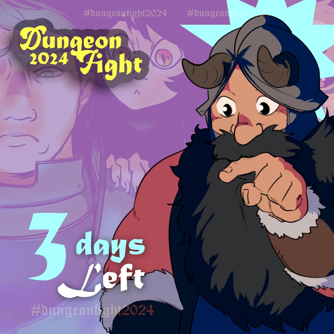 👑SIGN-UPS CLOSE IN 3 DAYS 🔥

Thistle and Senshi invite you to join them in their quest through the dungeon. . . who will you join?

Sign-ups for Dungeon Fight 2024 will close on October 30th at 11:59 PM PST 🔥🔽
