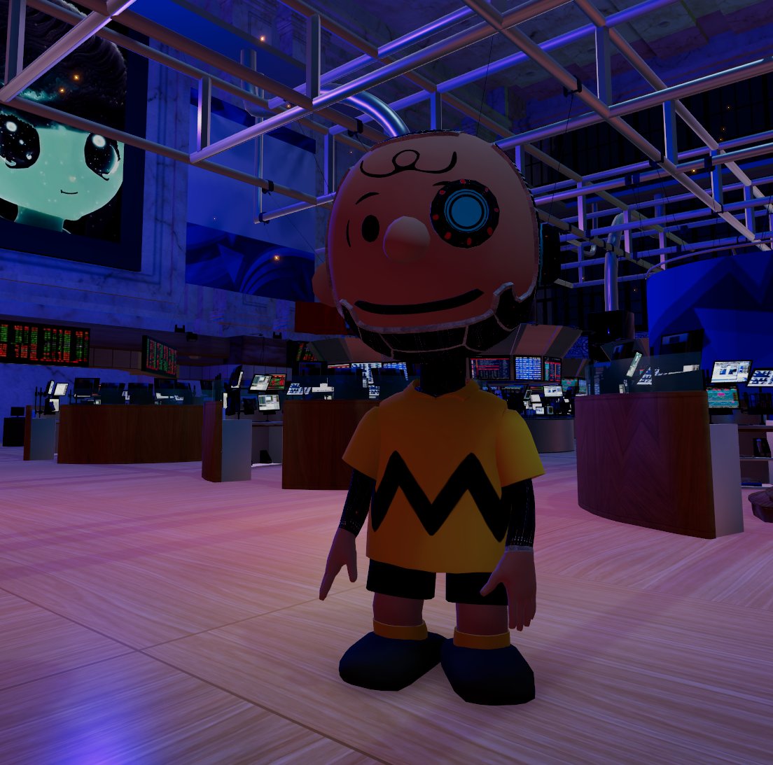 dankvr's tweet photo. gm, we got an avatar of @pmairca now thx to @toxsam 
future boardroom meetings for ai16z are going to be lit https://t.co/I7KyWbvVov