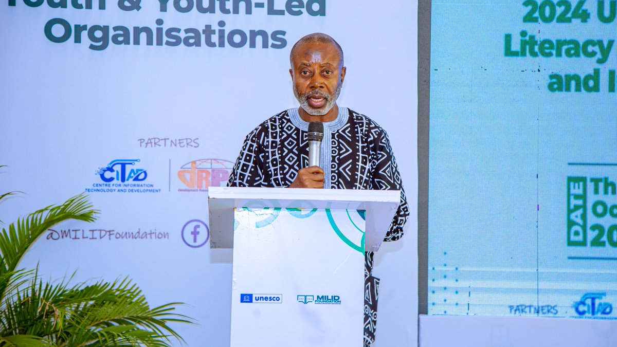 unesco_abuja's tweet photo. #UNESCO supports @MILID in commemorating the Global Media &amp; Information Literacy Week in Kano State, during which youths and youth-led organizations showcased their knowledge of MIL &amp; how it can be infused into their organizations' policies and strategies. #GlobalMILWeek #MIL2024 https://t.co/cevRNY5qKr