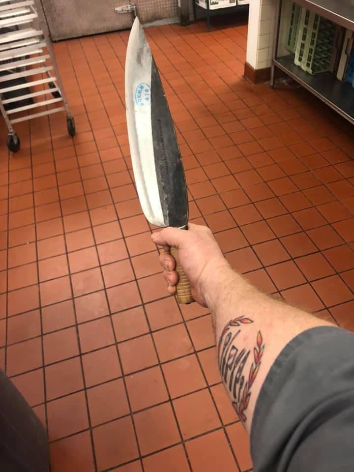 Good for large butchery or taking on a Uruk- hai horde