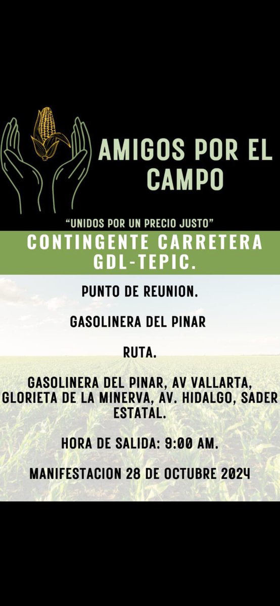 gaby_roblesc's tweet photo. @Trafico_ZMG Buenos días. 
Saben si se llevarán a cabo estas manifestaciones? https://t.co/bC3GD9hpj1