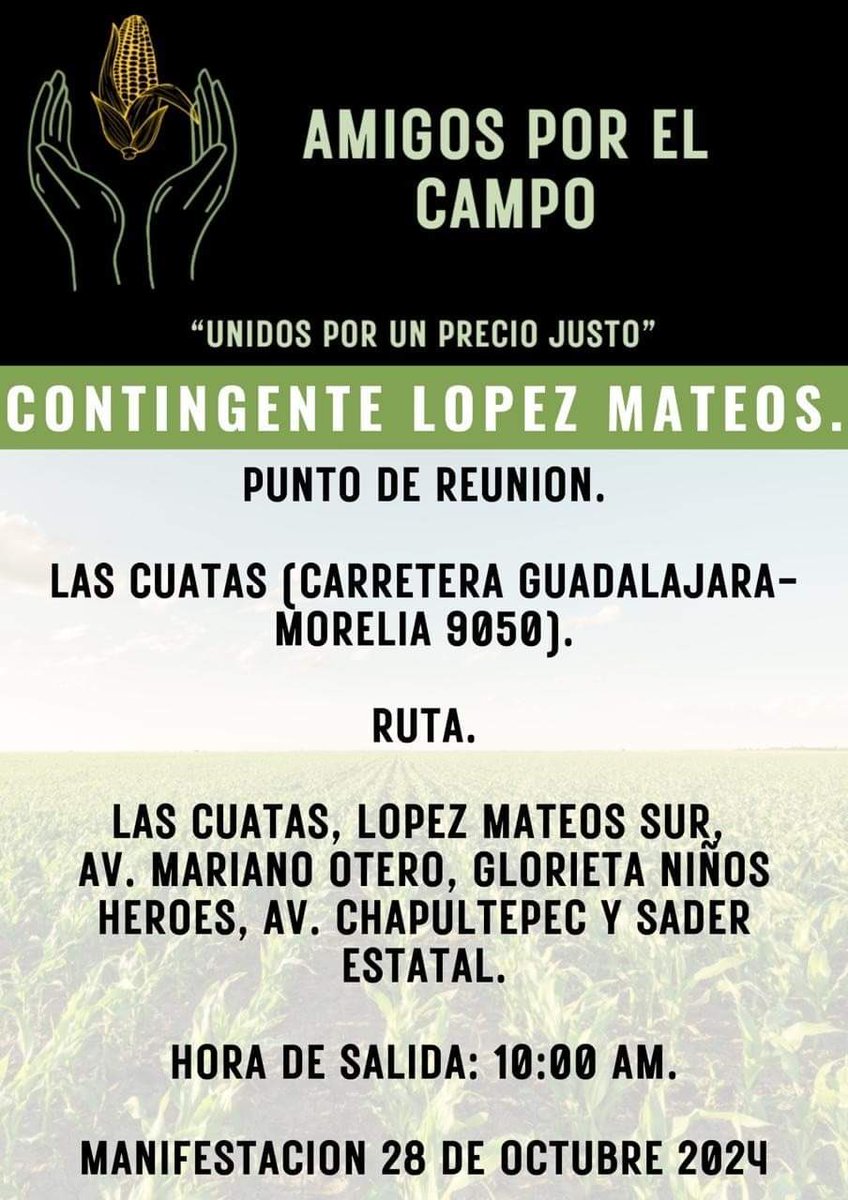 gaby_roblesc's tweet photo. @Trafico_ZMG Buenos días. 
Saben si se llevarán a cabo estas manifestaciones? https://t.co/bC3GD9hpj1