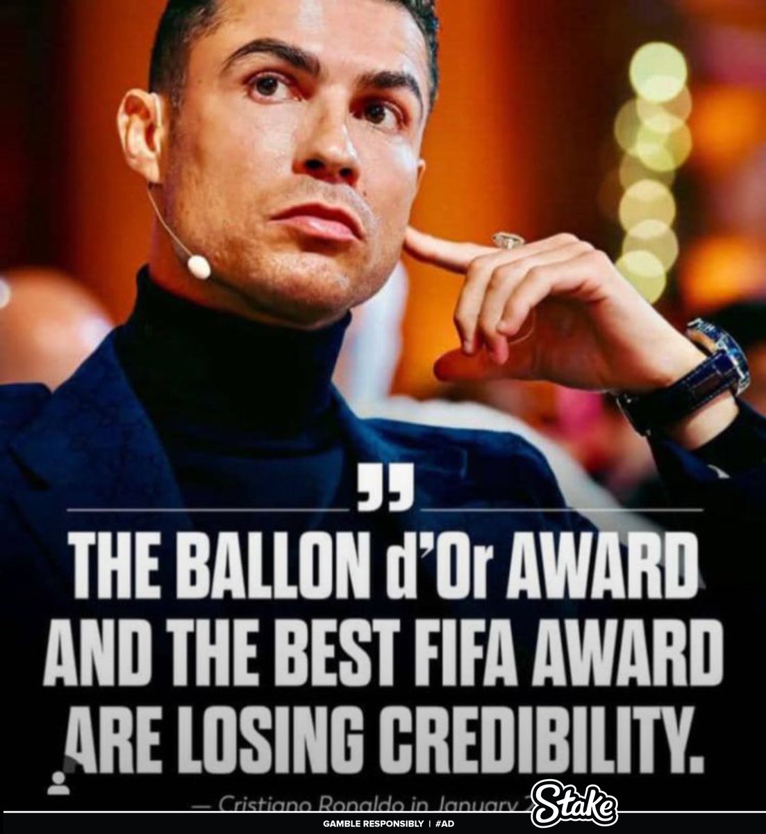 Ronaldo was so right, how can Rodri win over Vinicius Jr, in what world ?