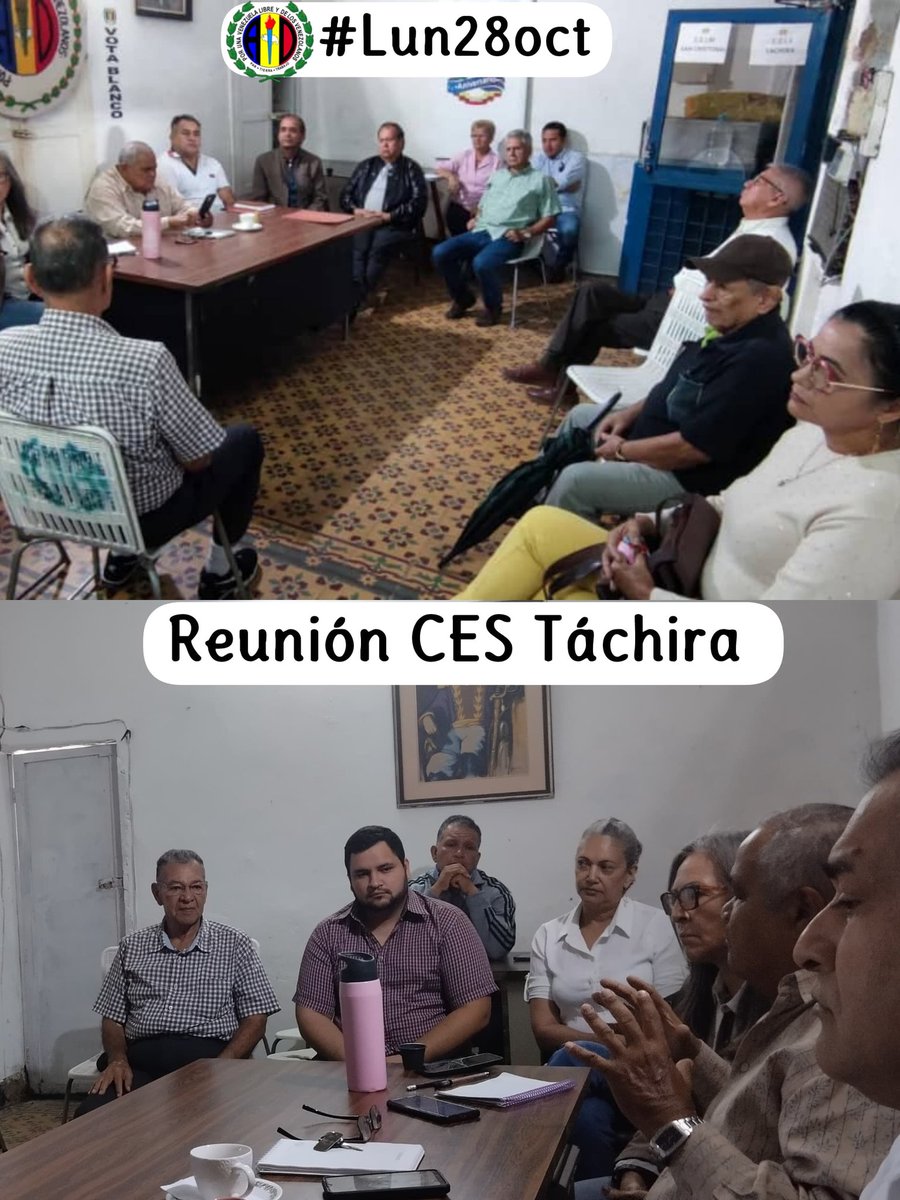 Miltono74979824's tweet photo. @advenezuelaa #Táchira  sigue trabajando para el fortalecimiento del Partido, se organizo y programo los MaelecAD Zonales a partir del próximo fin de semana seguimos #CaminoAl2025
#VolveremosAVivirMejor

@adbernabe
@mydonascimento https://t.co/vsgWCZjXXn