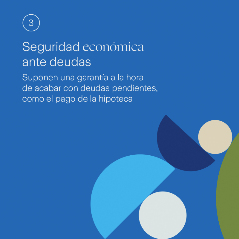 ZurichSeguros's tweet photo. 🔵 Contar con un seguro de vida tiene muchas ventajas, ¡más de las que te imaginas! 🤭 
👇 Estas son algunas de las más reseñables y que te harán planteártelo 👇