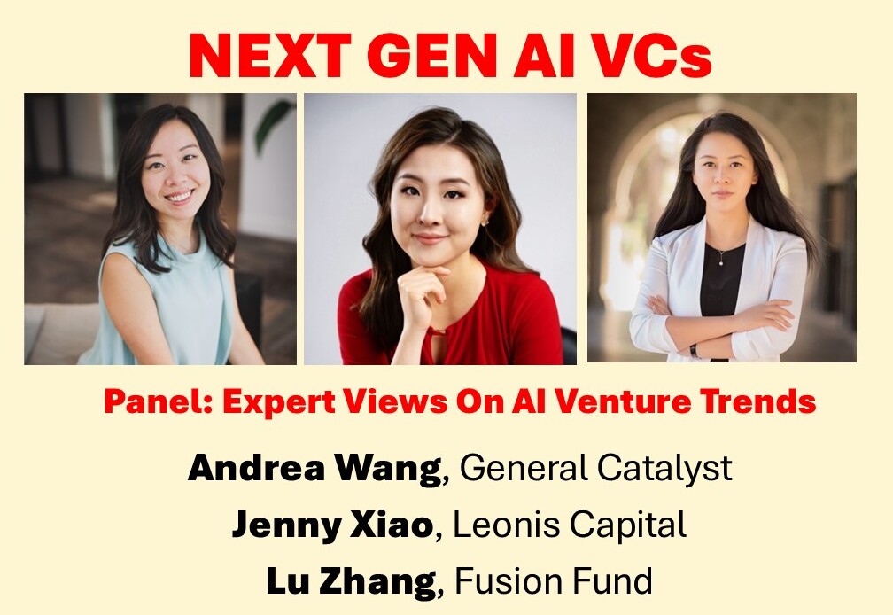 SiliconDragon (@silicondragon) on Twitter photo on the sidelines of #TechCrunch SF, join us this Wednesday morning for a female-led panel with these NextGen AI VCs <a href="/jennywxiao/">Jenny Xiao 🌌</a> #leoniscapital @andreashuyuwang #generalcatalyst <a href="/luzhangvc/">Lu Zhang</a> #fusionfundVC & #SashaRao <a href="/NixonPeabody/">Nixon Peabody</a> <a href="/EmbarcaderoCtr/">Embarcadero Center</a>
Let's Go! NextGenAIVCs.eventbrite.com on the sidelines of #TechCrunch SF, join us this Wednesday morning for a female-led panel with these NextGen AI VCs <a href="/jennywxiao/">Jenny Xiao 🌌</a> #leoniscapital @andreashuyuwang #generalcatalyst <a href="/luzhangvc/">Lu Zhang</a> #fusionfundVC & #SashaRao <a href="/NixonPeabody/">Nixon Peabody</a> <a href="/EmbarcaderoCtr/">Embarcadero Center</a>
Let's Go! NextGenAIVCs.eventbrite.com