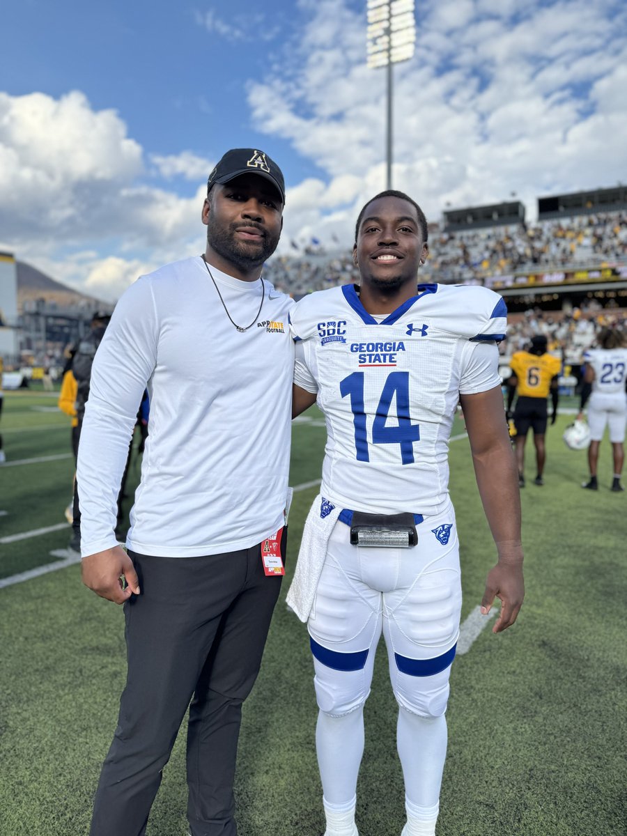 Full circle moment! Years ago, during my 1st HC job I was blessed to coach Rod West! My son <a href="/KyleLowe_2/">Kyle Lowe</a> was born during his senior season while coaching him. Thank you <a href="/CoachRodWest/">Rod West</a> for taking and sending me this photo! I am so proud of the coach and the man you have become!