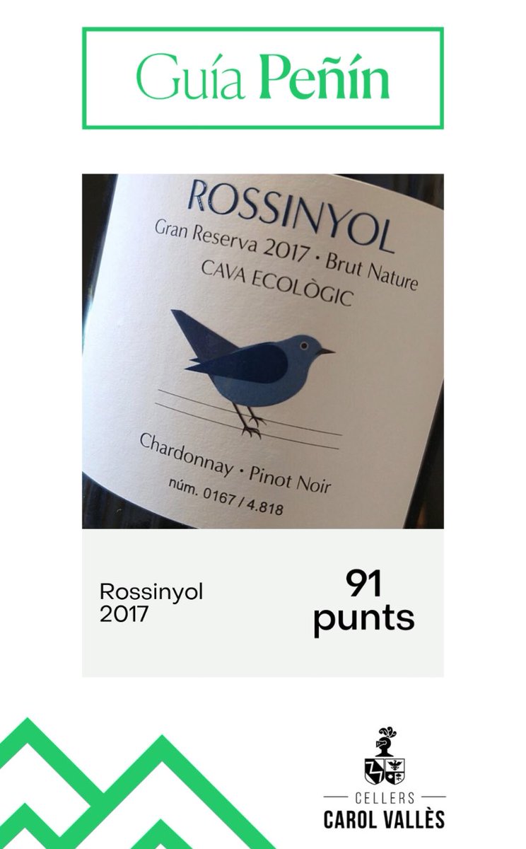 🔝 Molt contents de les puntuacions obtingudes a la <a href="/guiapenin/">Guía Peñín</a>.

A vosaltres quin us agrada més?