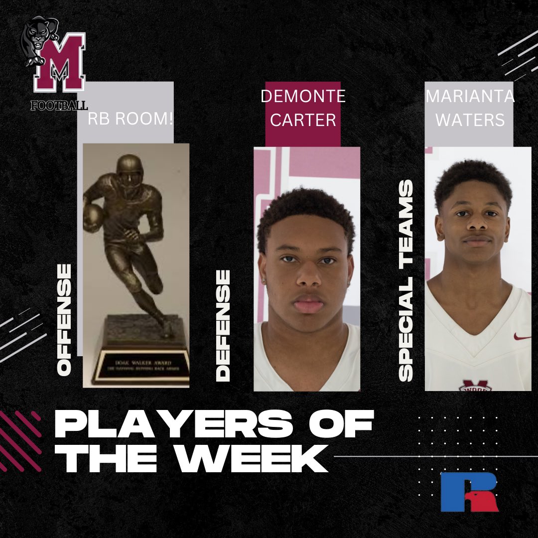 10/25 Players of the Week vs Liberty Creek