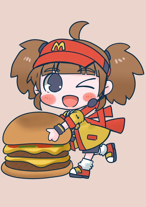 夜中にいまだけダブチ食べ美( ੭˙ᗜ˙)੭ #いまだけダブチ食べ美 