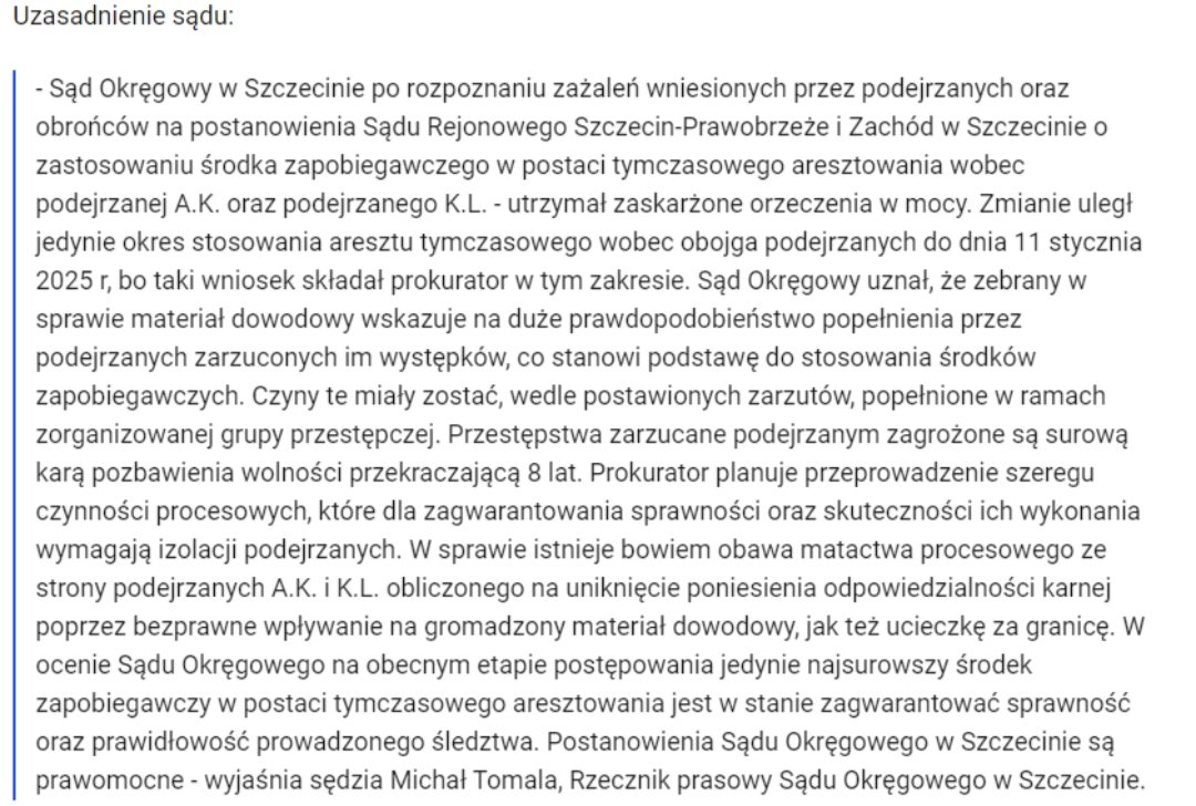 swiatowe_plotki's tweet photo. Uzasadnienie sądu ⤵️ 
#budda https://t.co/NnJNwnEeet