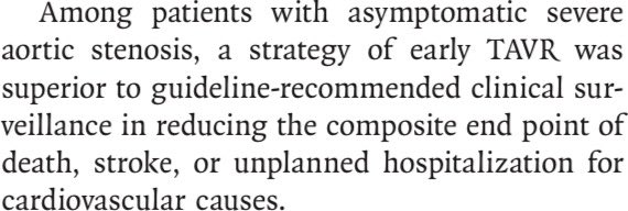 Vass Vassiliou (@vass_vassiliou) on Twitter photo EARLY TAVR put <a href="/NEJM/">NEJM</a> - early TAVR for asymptomatic severe Aortic Stenosis- astonishing results fully supportive of early treatment!
nejm.org/doi/full/10.10…
@#TCT2024 <a href="/mmamas1973/">Mamas A. Mamas</a> <a href="/DrMarthaGulati/">Dr. Martha Gulati ♥️🫀❤️🩹🇨🇦</a> <a href="/iamritu/">Ritu Thamman MD</a> <a href="/AnastasiaSMihai/">Dr Anastasia Mihailidou FAHA FCSANZ FESC</a> <a href="/justvick/">Vasiliki Tsampasian</a> <a href="/Hragy/">Hany Ragy</a> <a href="/dr_benoy_n_shah/">Benoy Shah MD</a> <a href="/Hragy/">Hany Ragy</a> <a href="/HanCardiomd/">Henry Han</a> EARLY TAVR put <a href="/NEJM/">NEJM</a> - early TAVR for asymptomatic severe Aortic Stenosis- astonishing results fully supportive of early treatment!
nejm.org/doi/full/10.10…
@#TCT2024 <a href="/mmamas1973/">Mamas A. Mamas</a> <a href="/DrMarthaGulati/">Dr. Martha Gulati ♥️🫀❤️🩹🇨🇦</a> <a href="/iamritu/">Ritu Thamman MD</a> <a href="/AnastasiaSMihai/">Dr Anastasia Mihailidou FAHA FCSANZ FESC</a> <a href="/justvick/">Vasiliki Tsampasian</a> <a href="/Hragy/">Hany Ragy</a> <a href="/dr_benoy_n_shah/">Benoy Shah MD</a> <a href="/Hragy/">Hany Ragy</a> <a href="/HanCardiomd/">Henry Han</a>