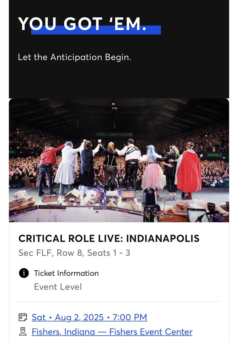 HachiNelson's tweet photo. I’M SO FLIPPING EXCITED! SEE YOU IN INDY CRITTERS!! 

We’ll be doing GenCon for the weekend too if anyone wants to coordinate 👀👀👀 https://t.co/2sK2ynkIsc