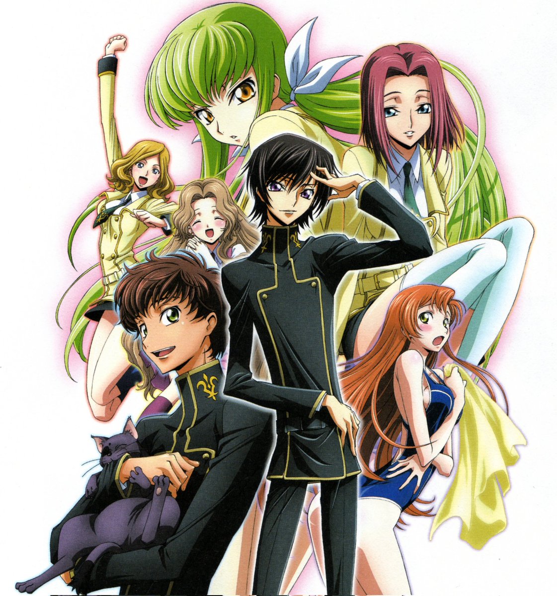 other roles that code geass voice actors had in the media – a thread 🧶