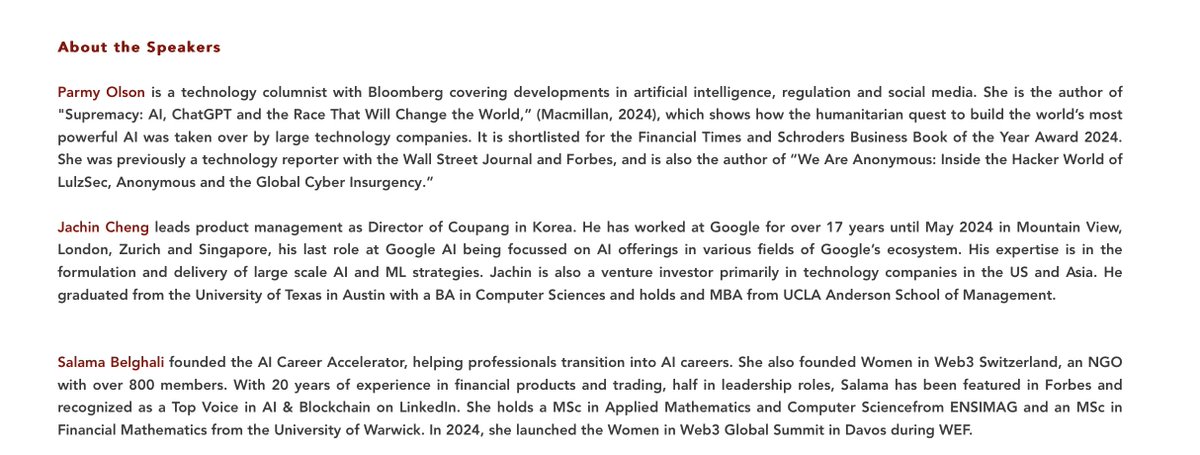 SwissChamAsia's tweet photo. https://t.co/gXN5MxUGIp

Join us to discuss #AI and #future https://t.co/vNoeTvW2Br