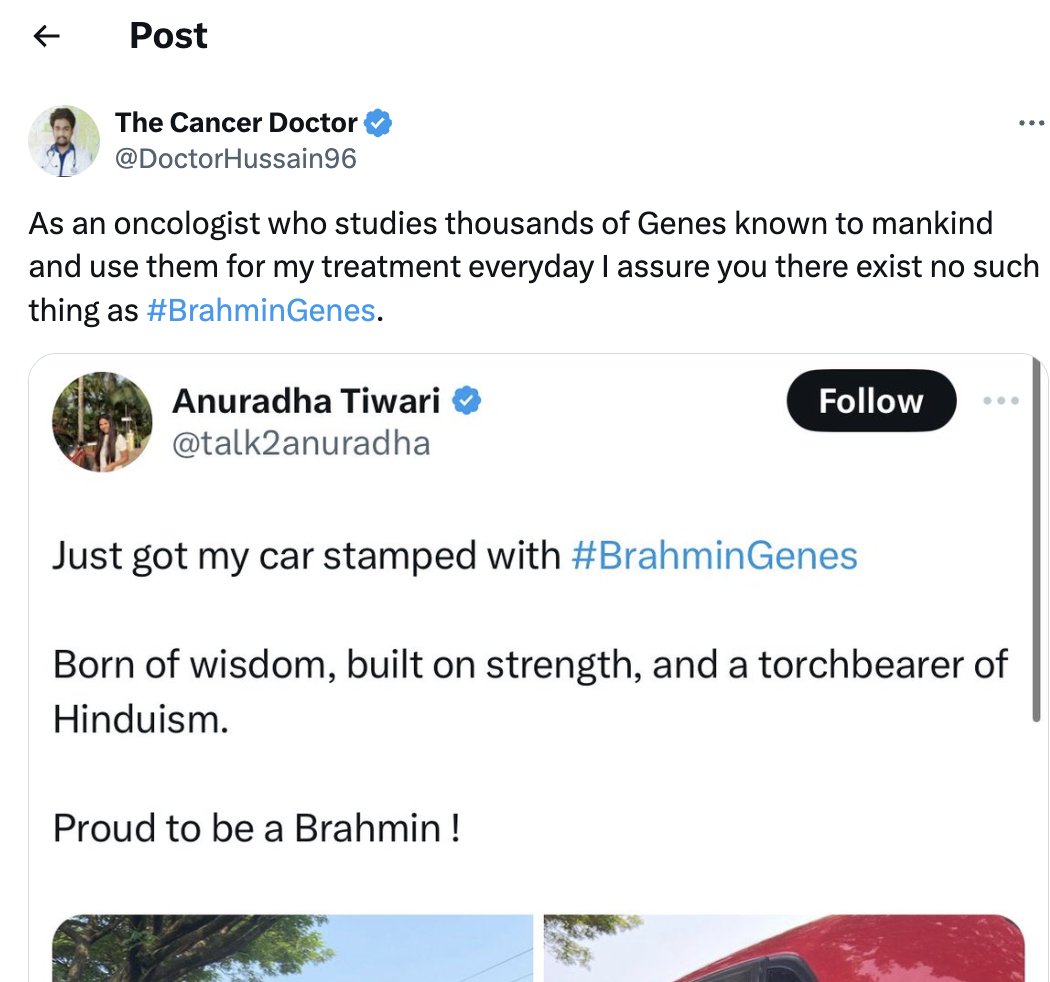 talk2anuradha's tweet image. Good work @HPhobiaWatch exposing this account. This Pak handle had the guts to speak against Brahmins.